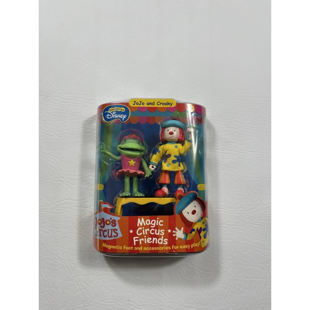2005 Disney Playhouse Jojo's Circus Jojo And Croaky
